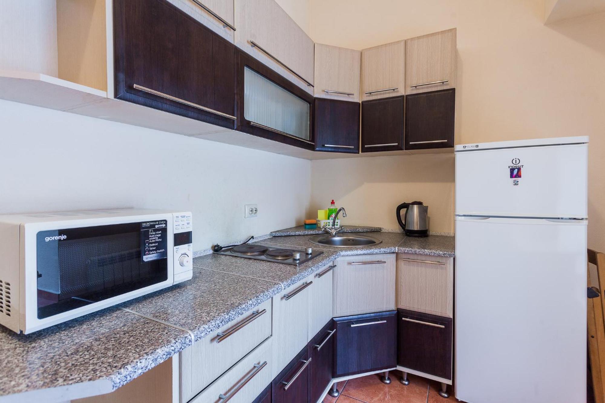 קייב Apartment At Malaya Zhytomyrska 5 מראה חיצוני תמונה